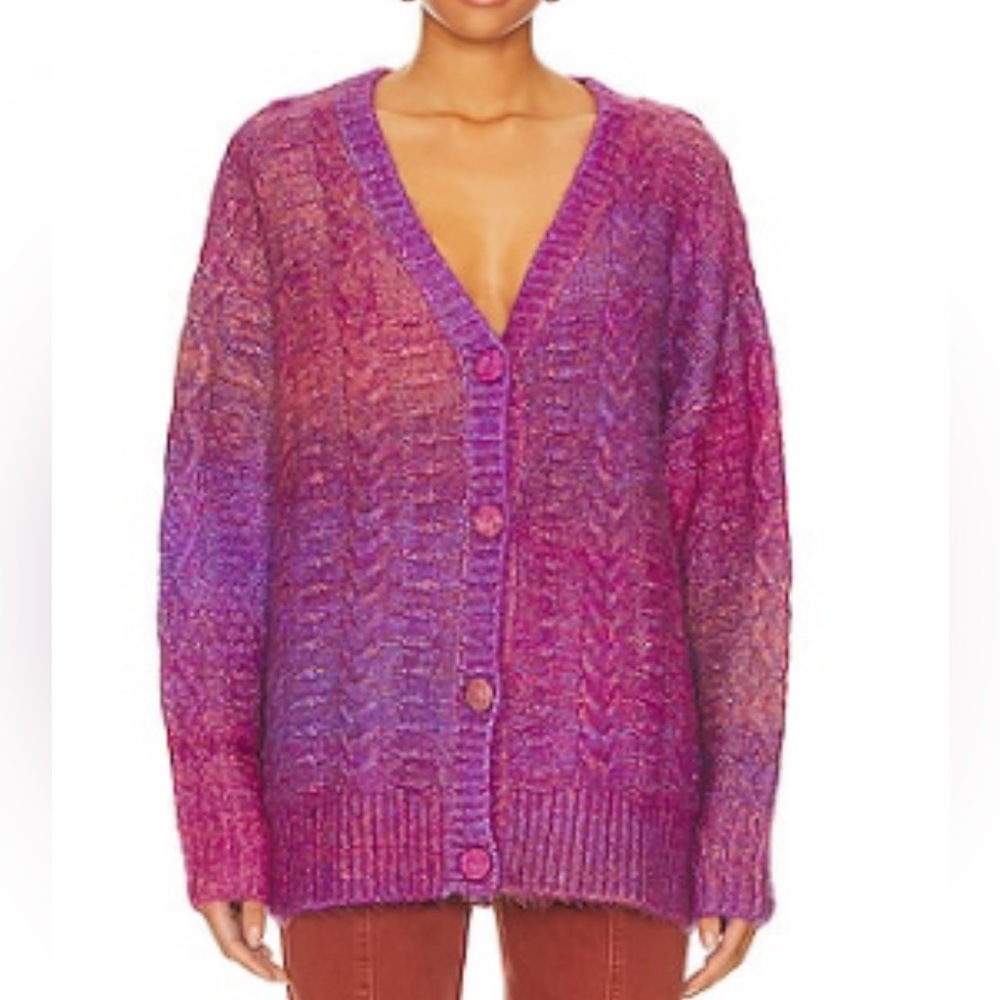 Daydreamer Maroon Cardigan